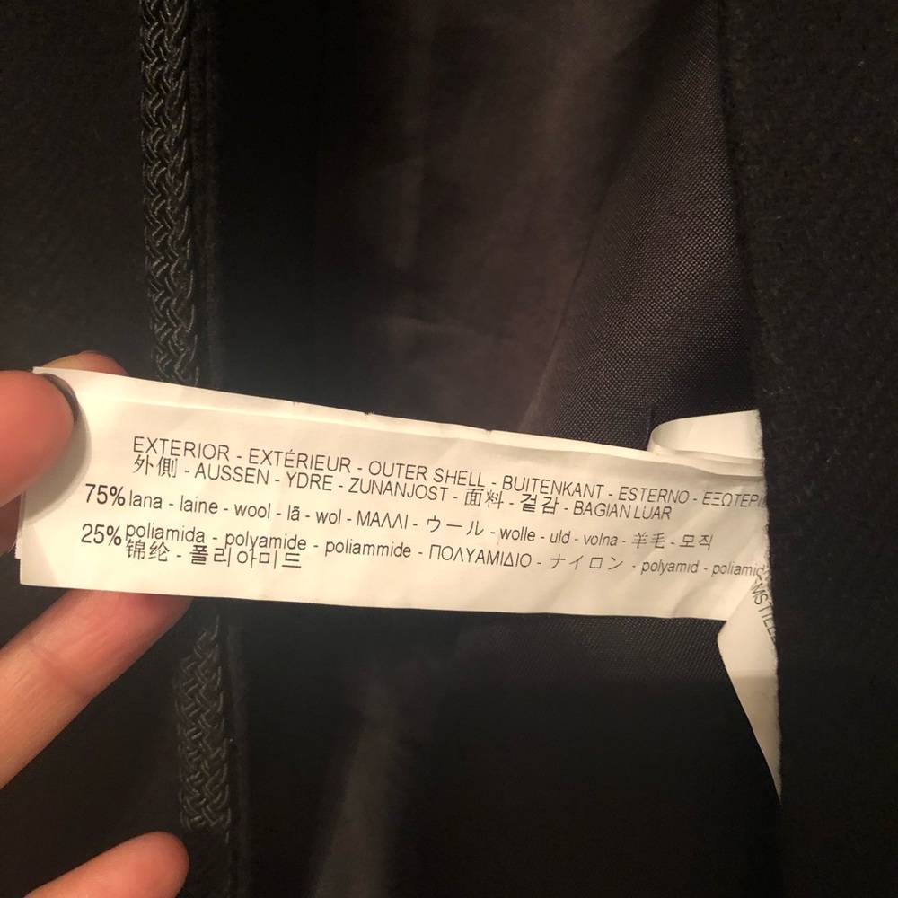 Zara Wool Hooded Jacket - Picture 7 of 8